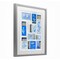Stupell Industries Blue Coastal Matchboxes Framed Print Under Glass, design by Ziwei Li